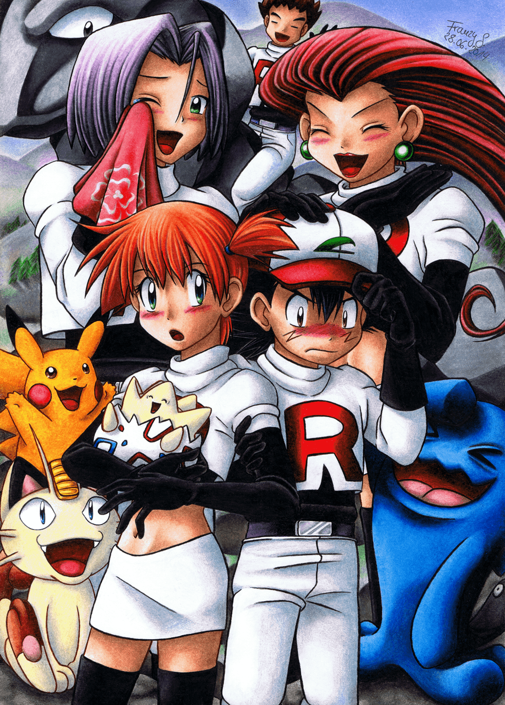 Pokémon Ash And Misty Wallpapers Wallpaper Cave