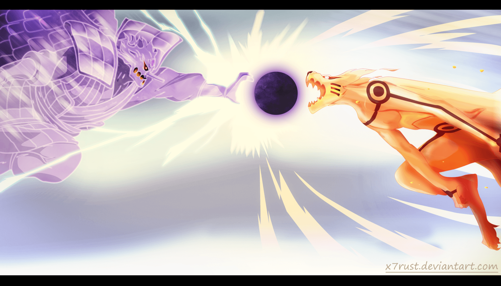 Susanoo Vs Kurama Wallpapers Wallpaper Cave
