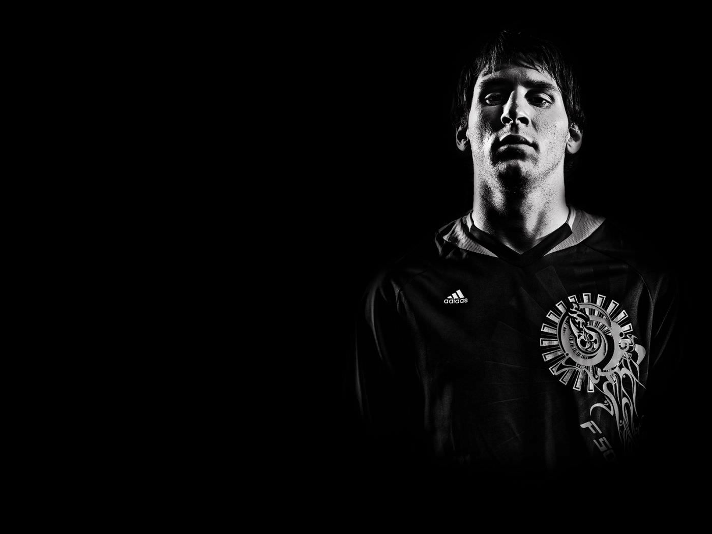 Black And White Wallpapers Of Messi Wallpaper Cave