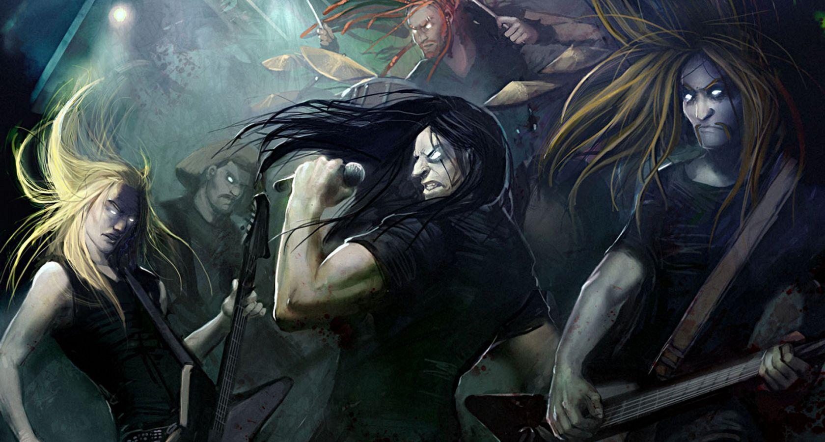 Death Metal Art Wallpapers Wallpaper Cave