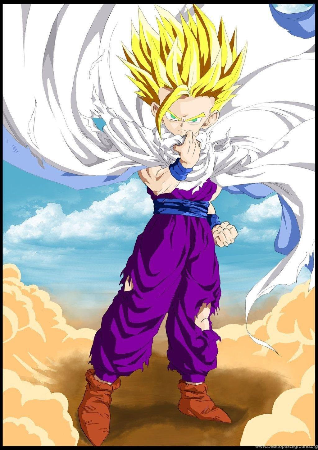 Teen Gohan Ssj2 Wallpapers Wallpaper Cave