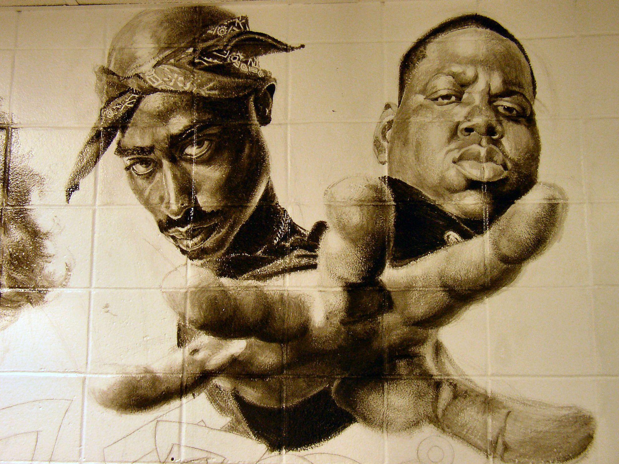 Tupac And Biggie Wallpapers Wallpaper Cave