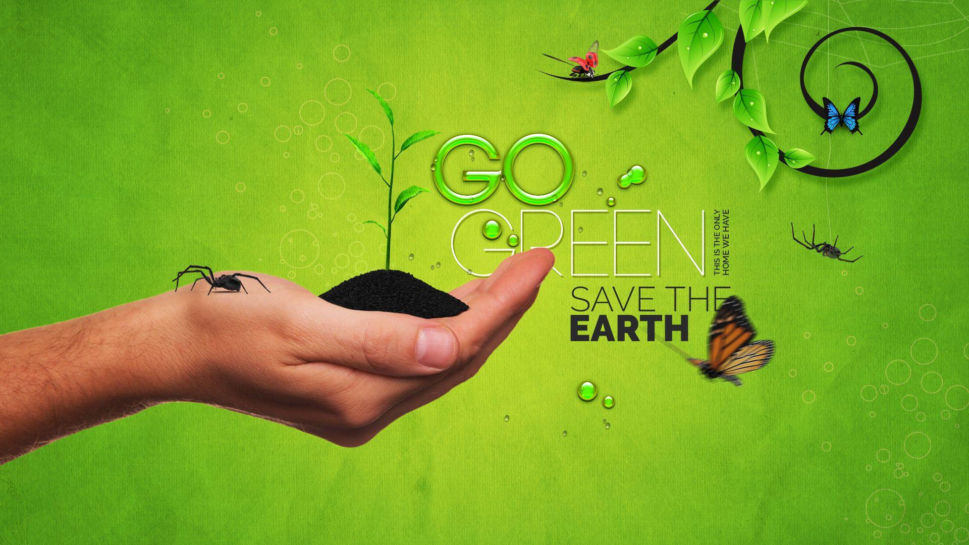 Go Green HD Wallpapers Wallpaper Cave