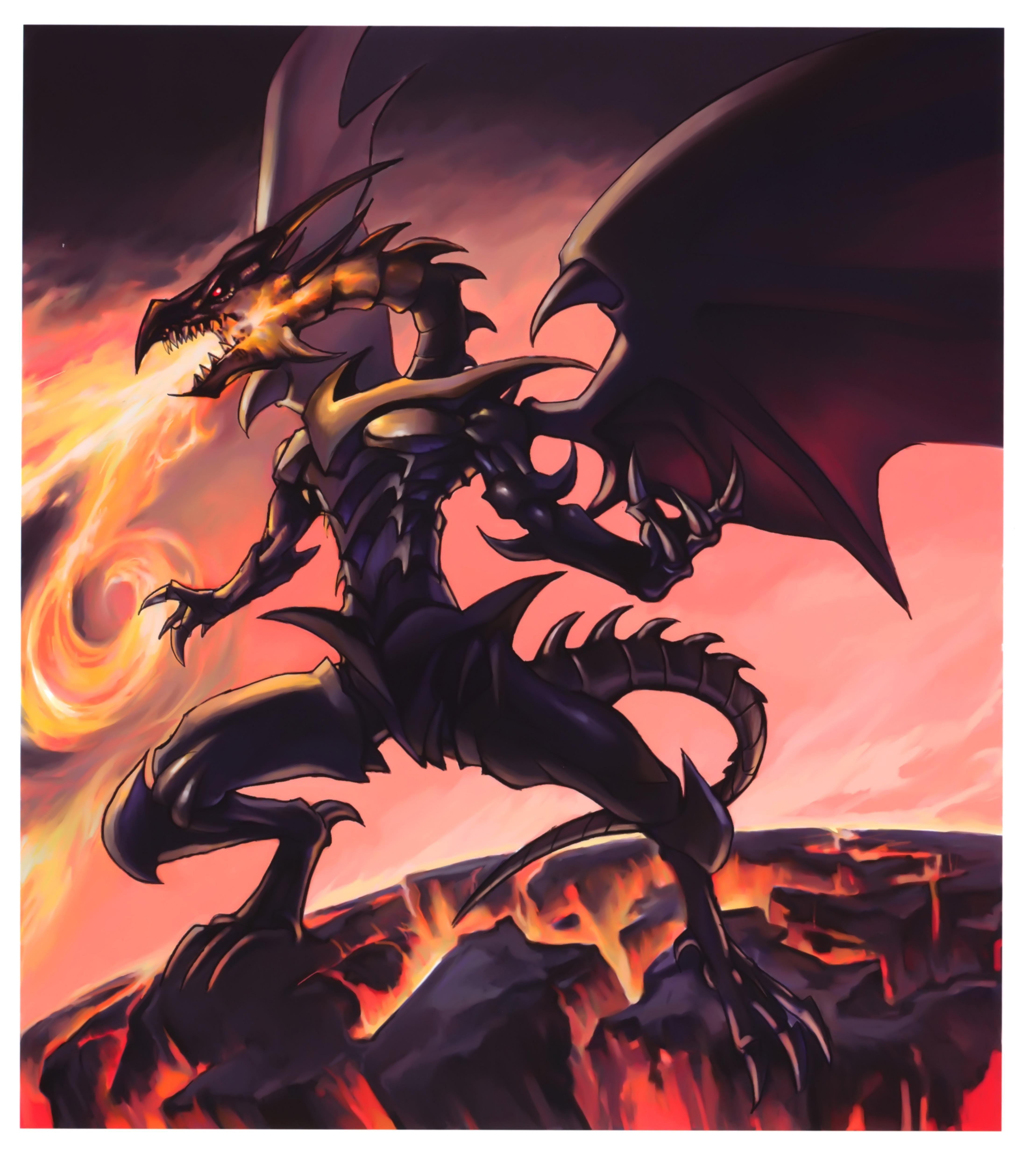 Red Eyes Darkness Metal Dragon Render