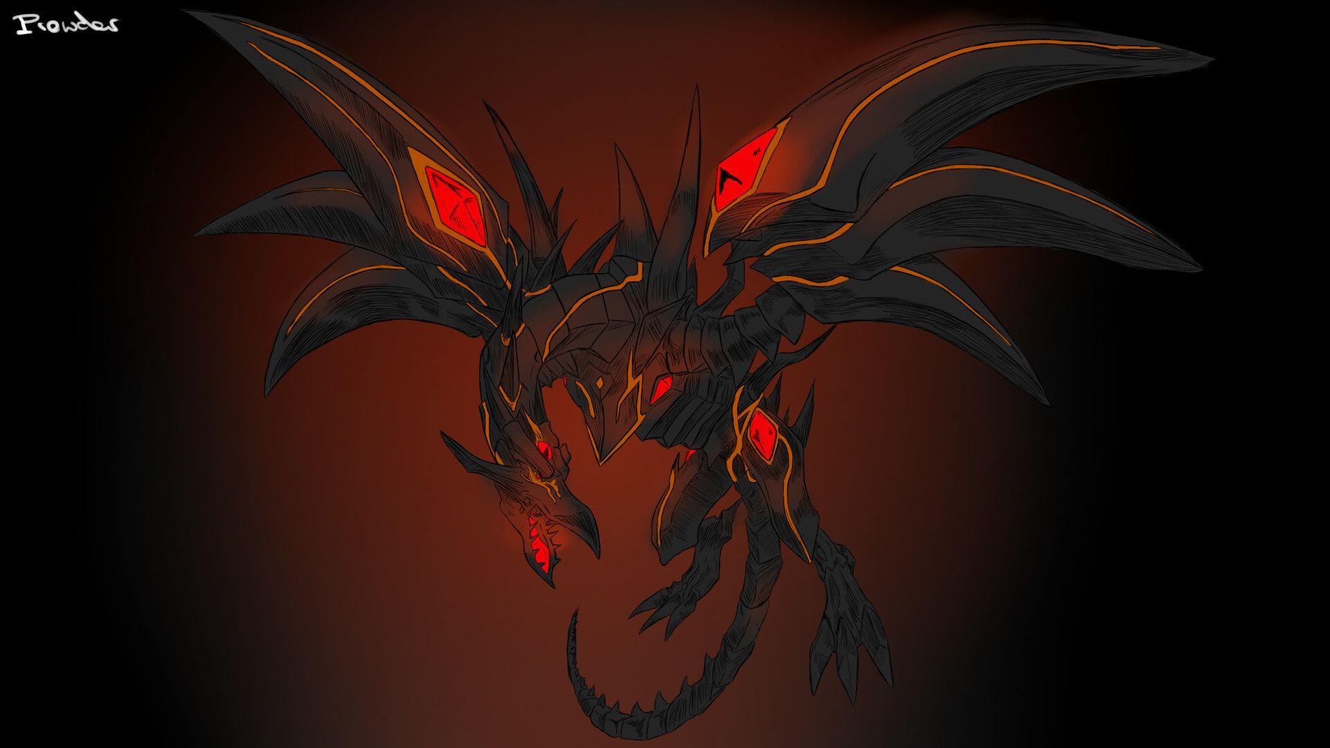 Red Eyes Darkness Metal Dragon Render