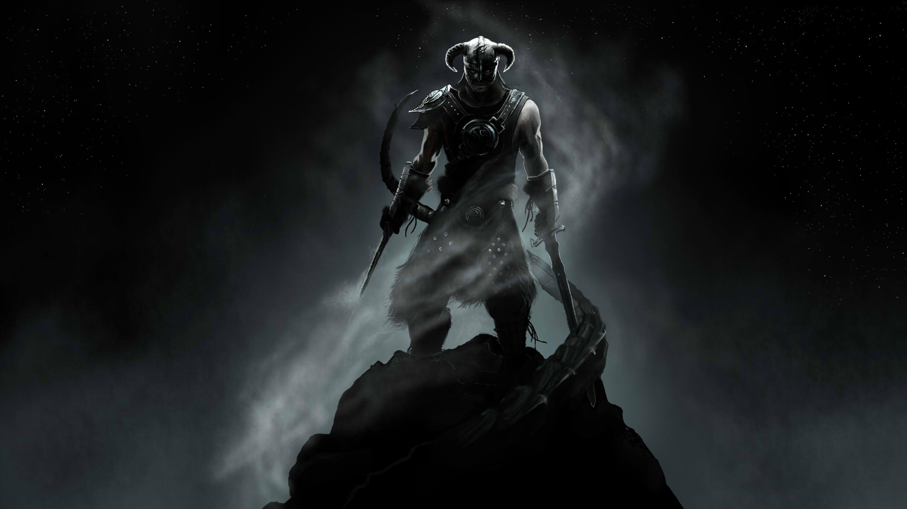 Dragonborn Skyrim Wallpapers Wallpaper Cave