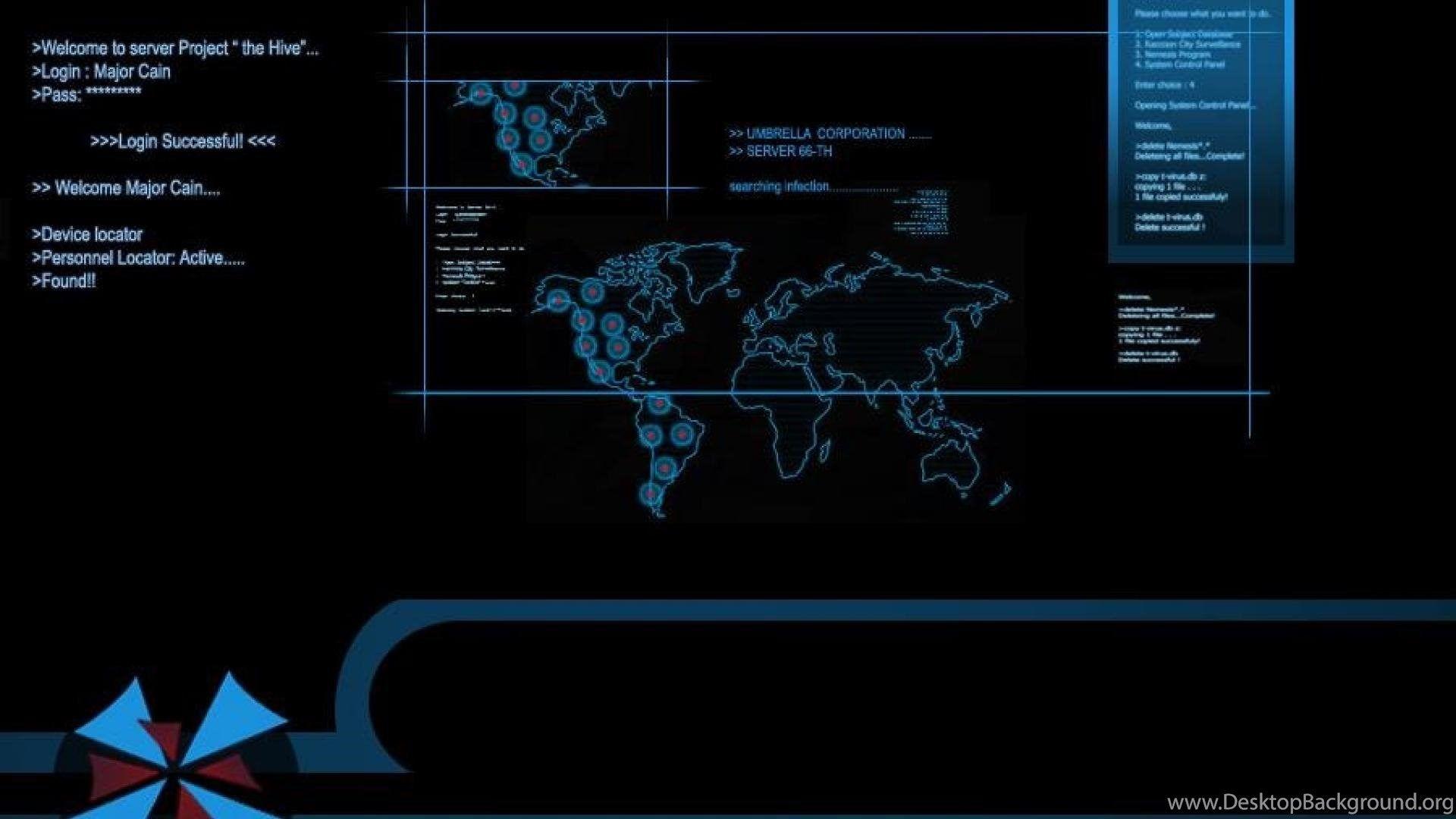 Umbrella Corp Login Wallpapers HD Wallpaper Cave