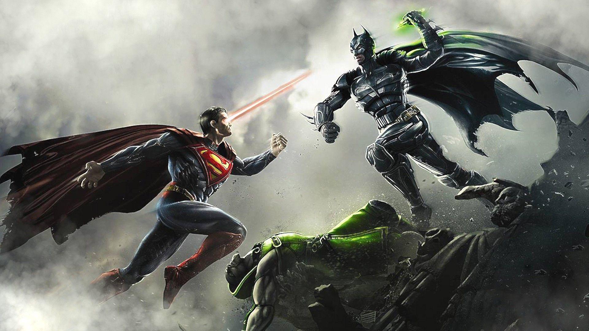 Injustice Batman Vs Superman Wallpapers Wallpaper Cave