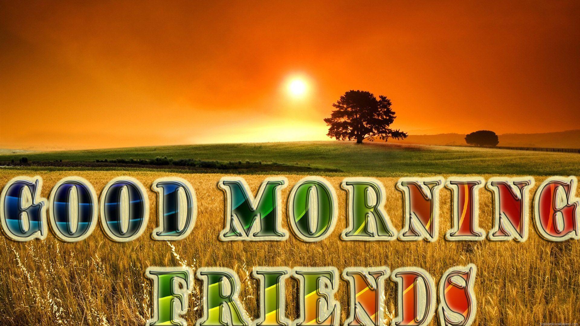 Good Morning Friends Wallpapers Wallpaper Cave
