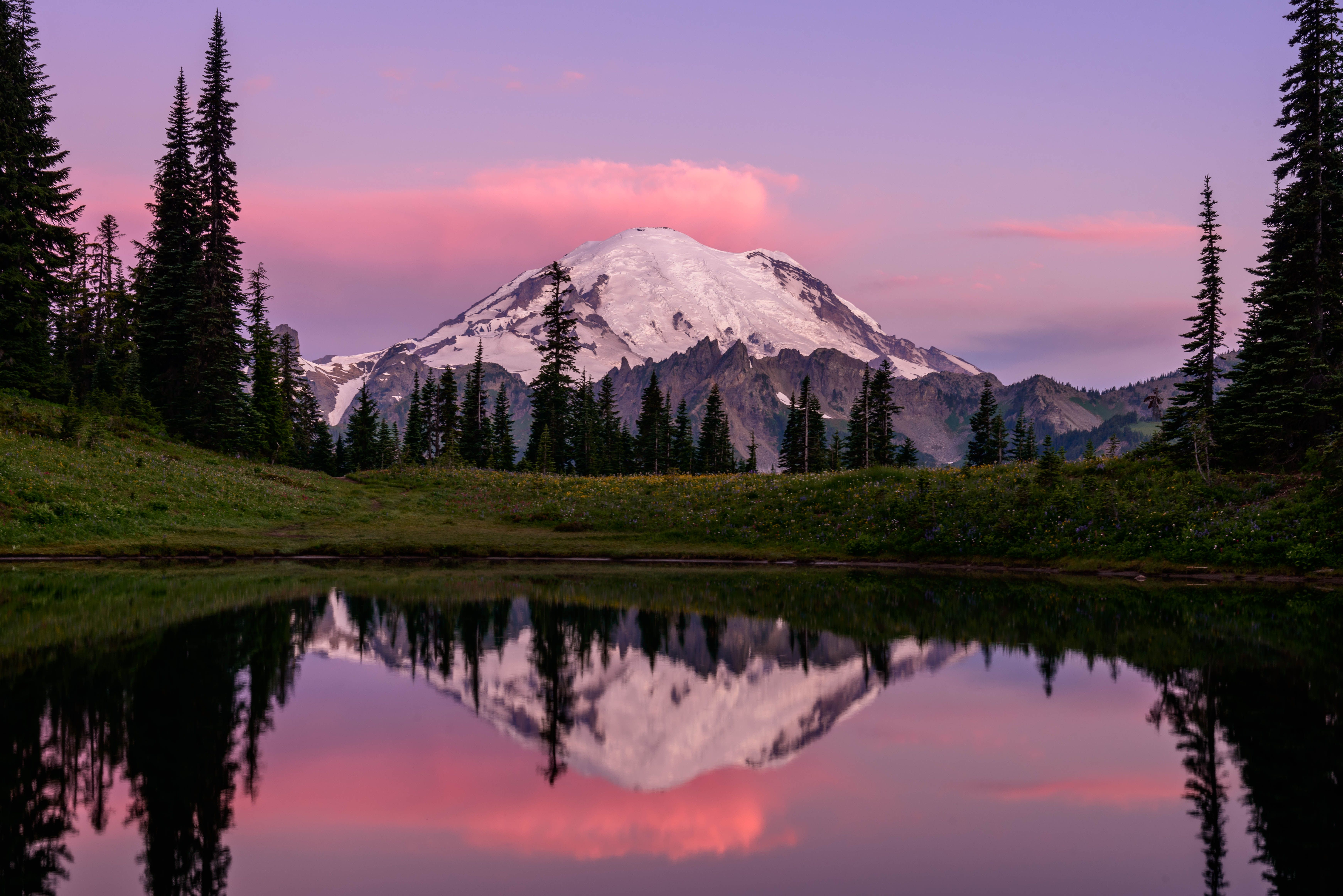 Mt Rainier Backgrounds Wallpaper Cave