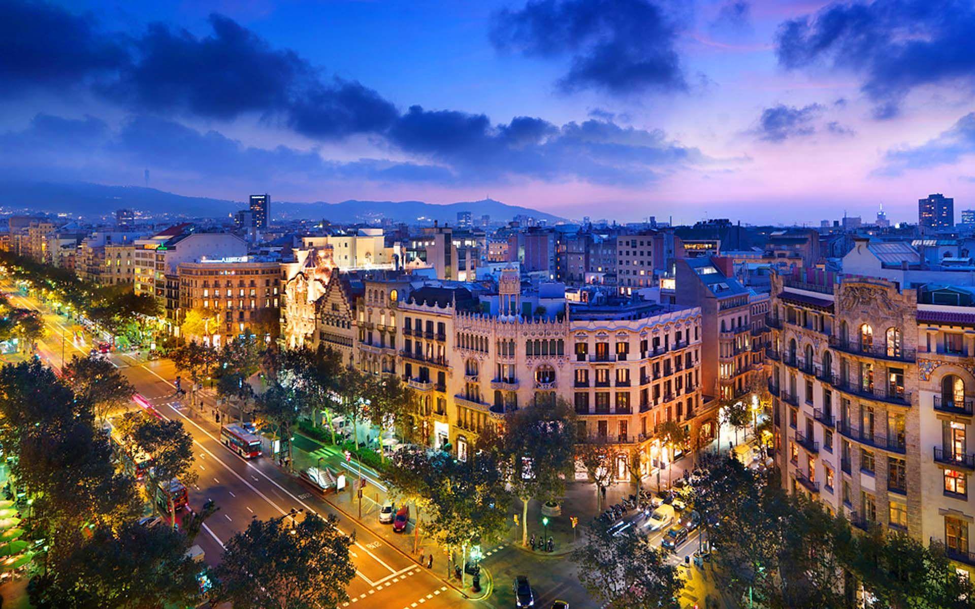 Spain Barcelona Desktop Wallpapers Wallpaper Cave