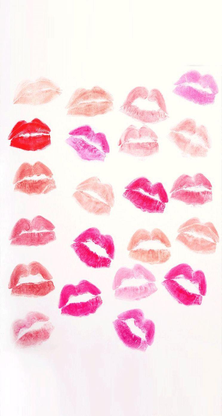 Pink Lips Wallpapers Wallpaper Cave