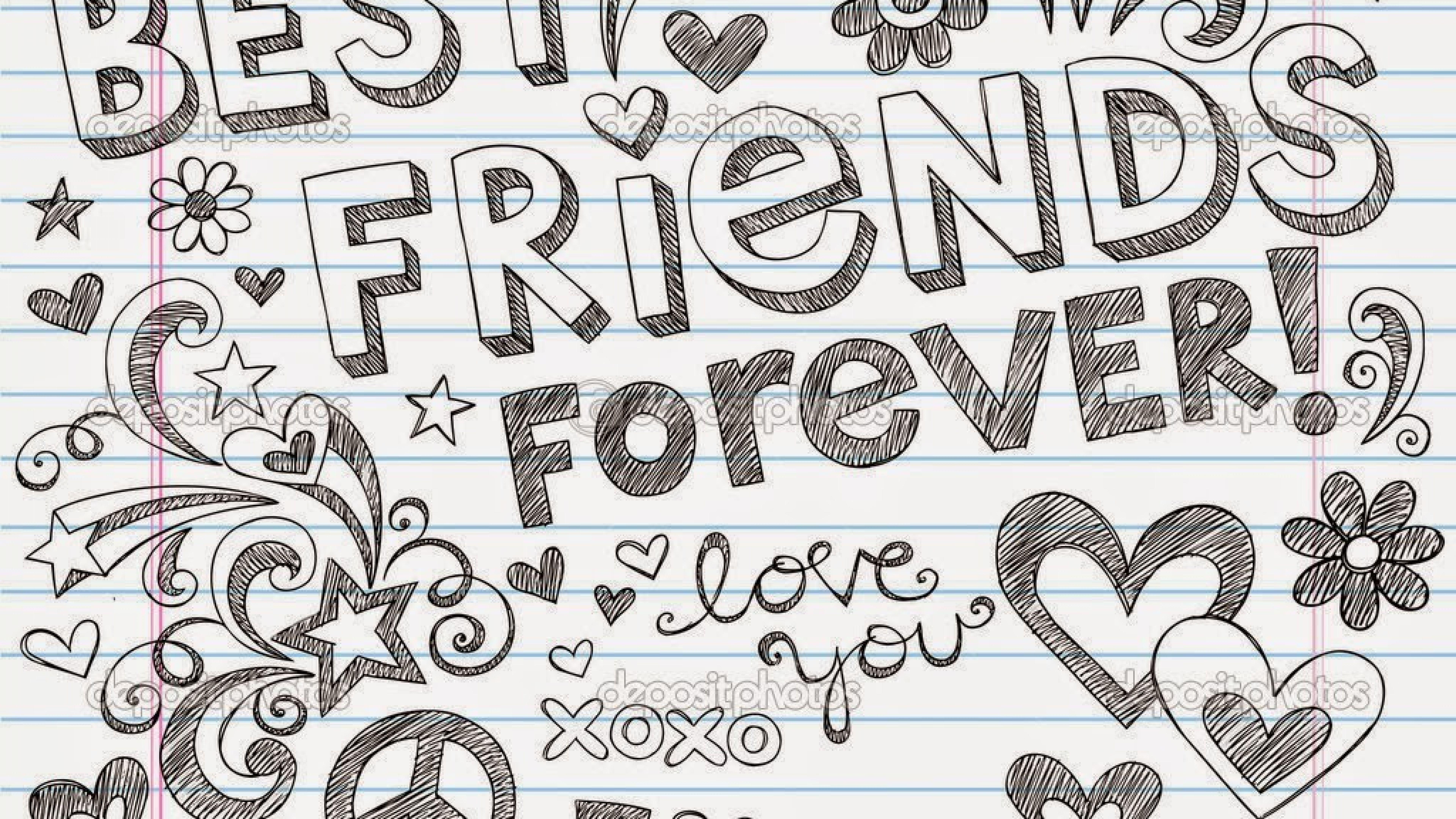 Friends Forever 3D Wallpapers Wallpaper Cave