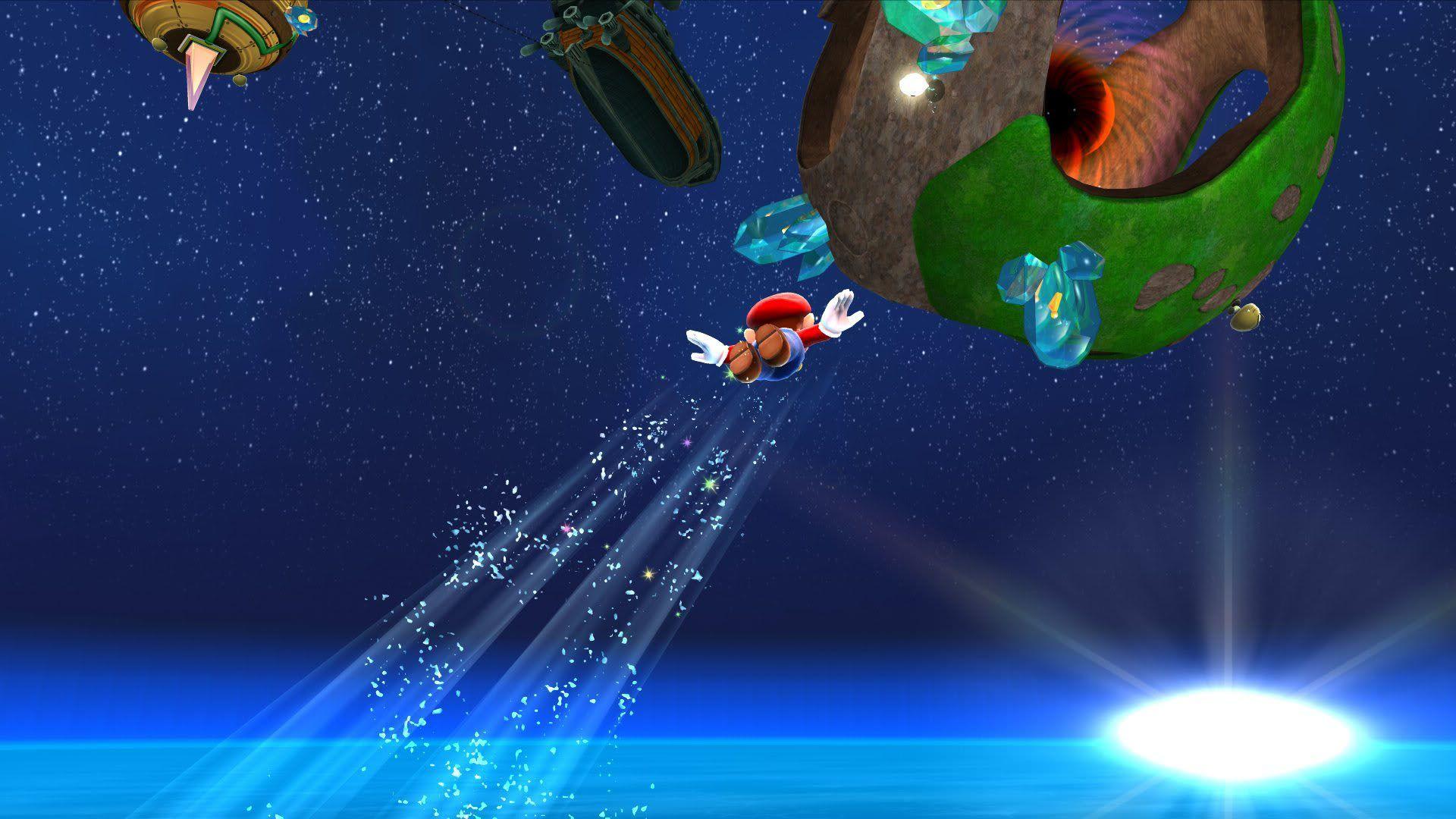 Mario Galaxy Wallpapers Wallpaper Cave