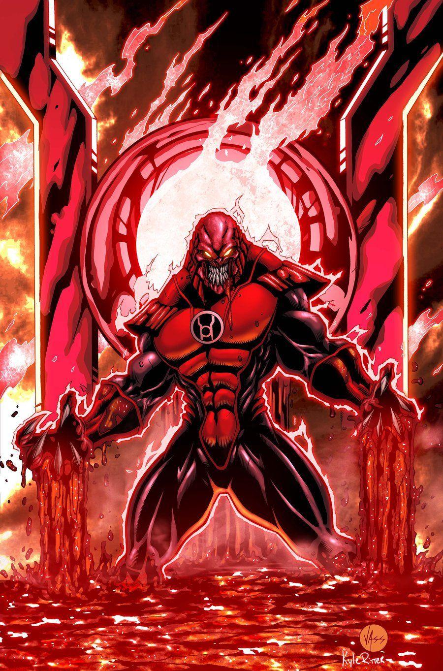 Red Lantern DC Comics Wallpapers Wallpaper Cave