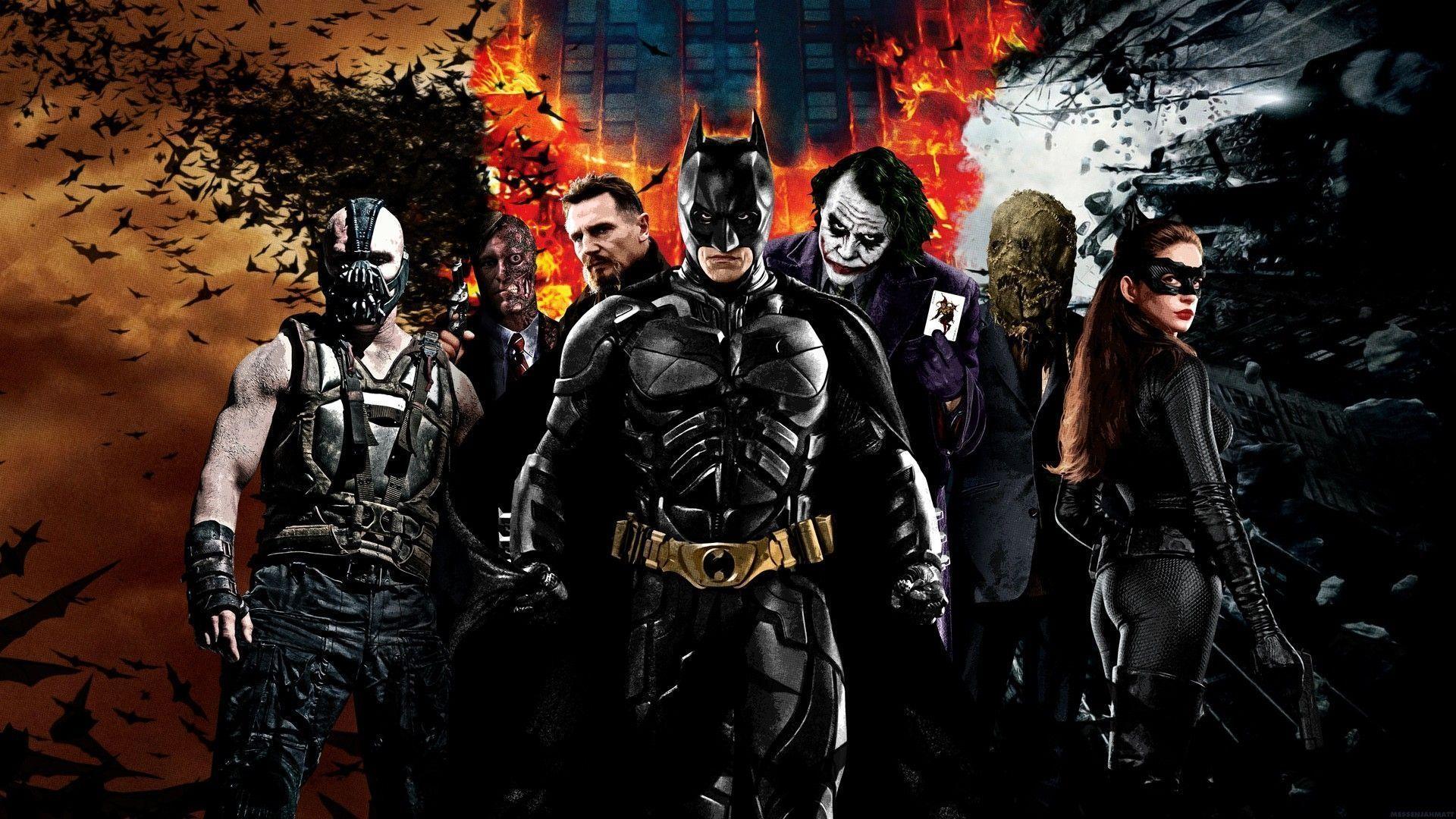 Batman Vs Bane Wallpapers Wallpaper Cave