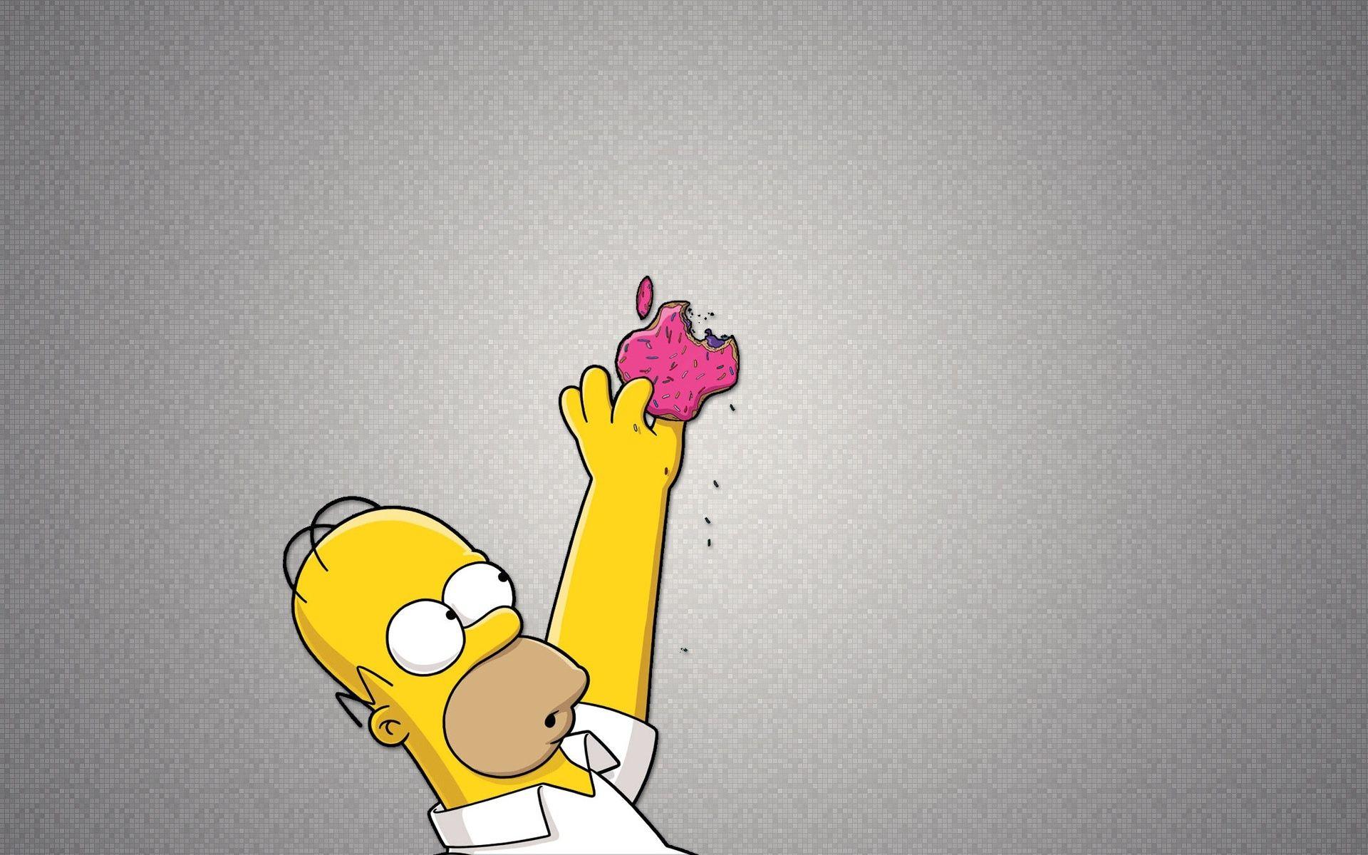 Wallpapers Full HD Homer Apple Wallpaper Cave