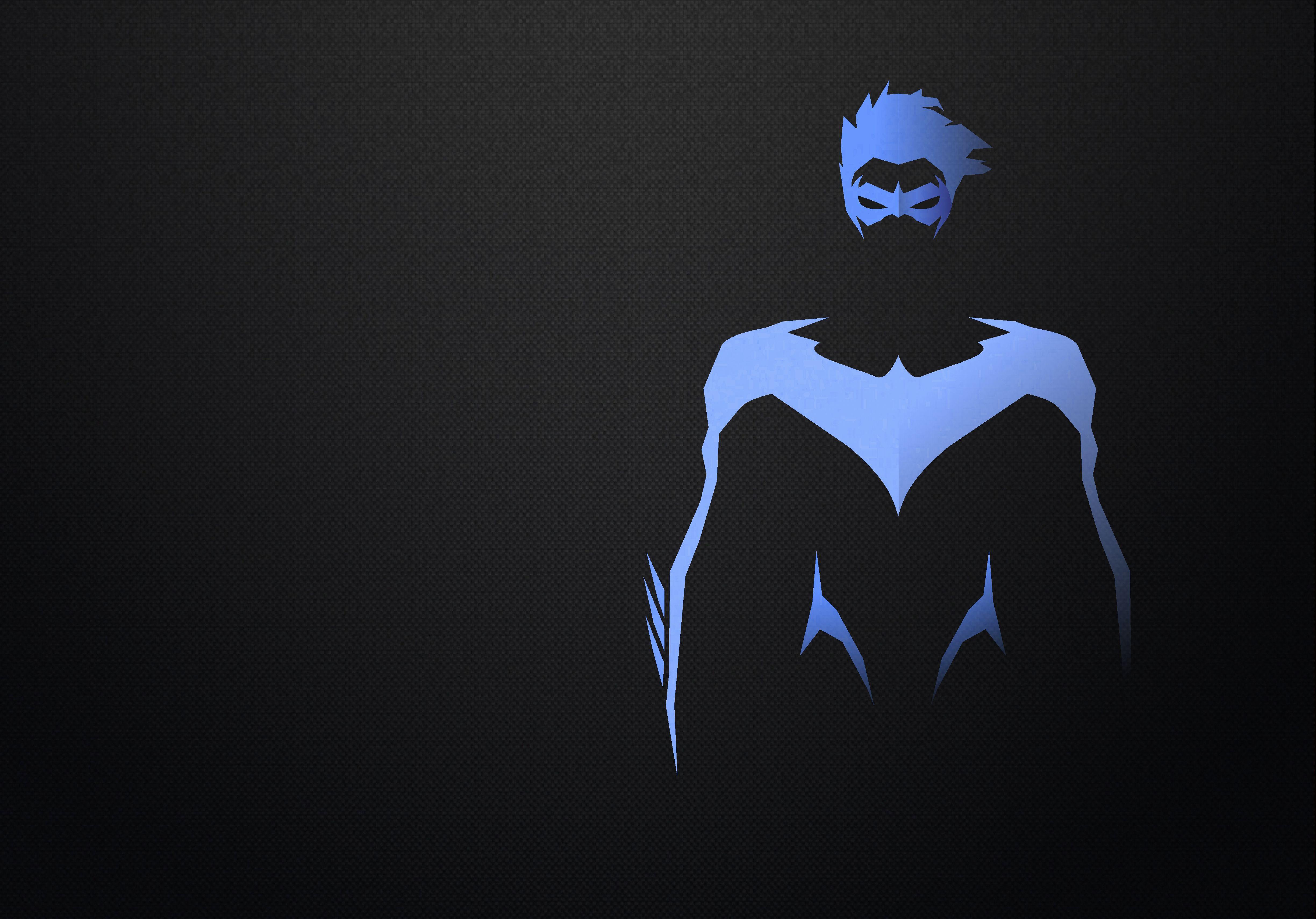 Nightwing Logo Wallpapers HD Wallpaper Cave
