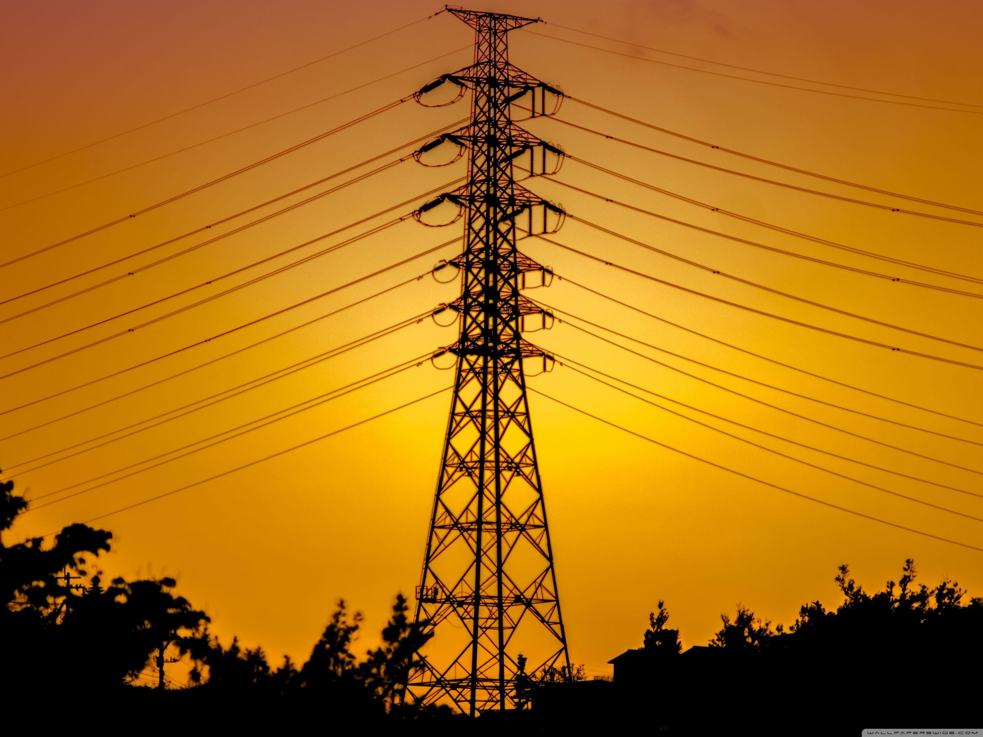 Yellow Electrical Wallpapers Wallpaper Cave