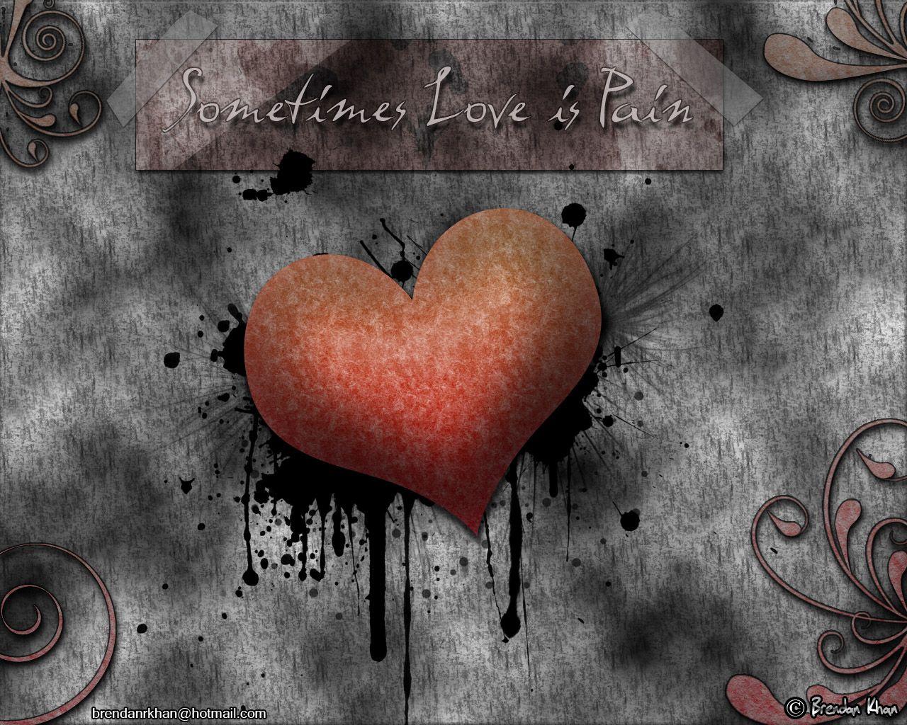 Love Hurt Wallpaper Backgrounds Wallpaper Cave