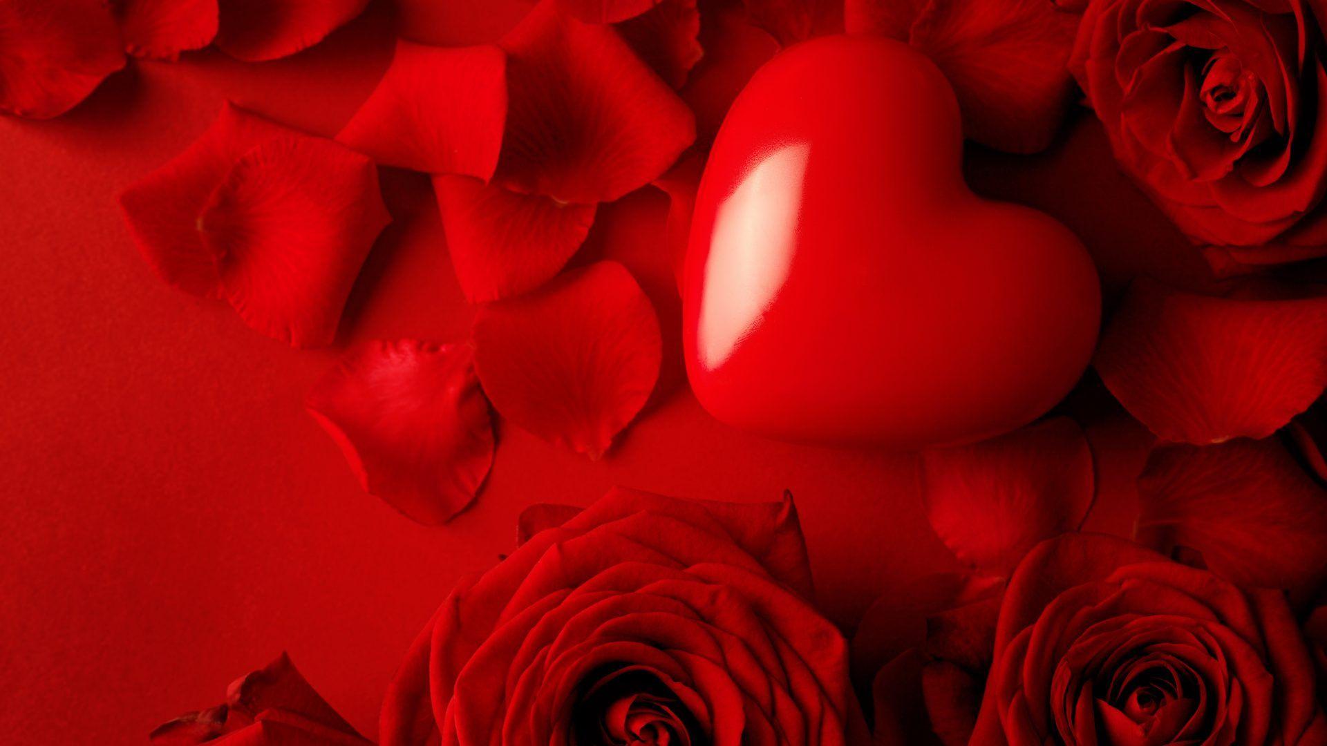 Red Rose Heart HD Wallpapers Wallpaper Cave