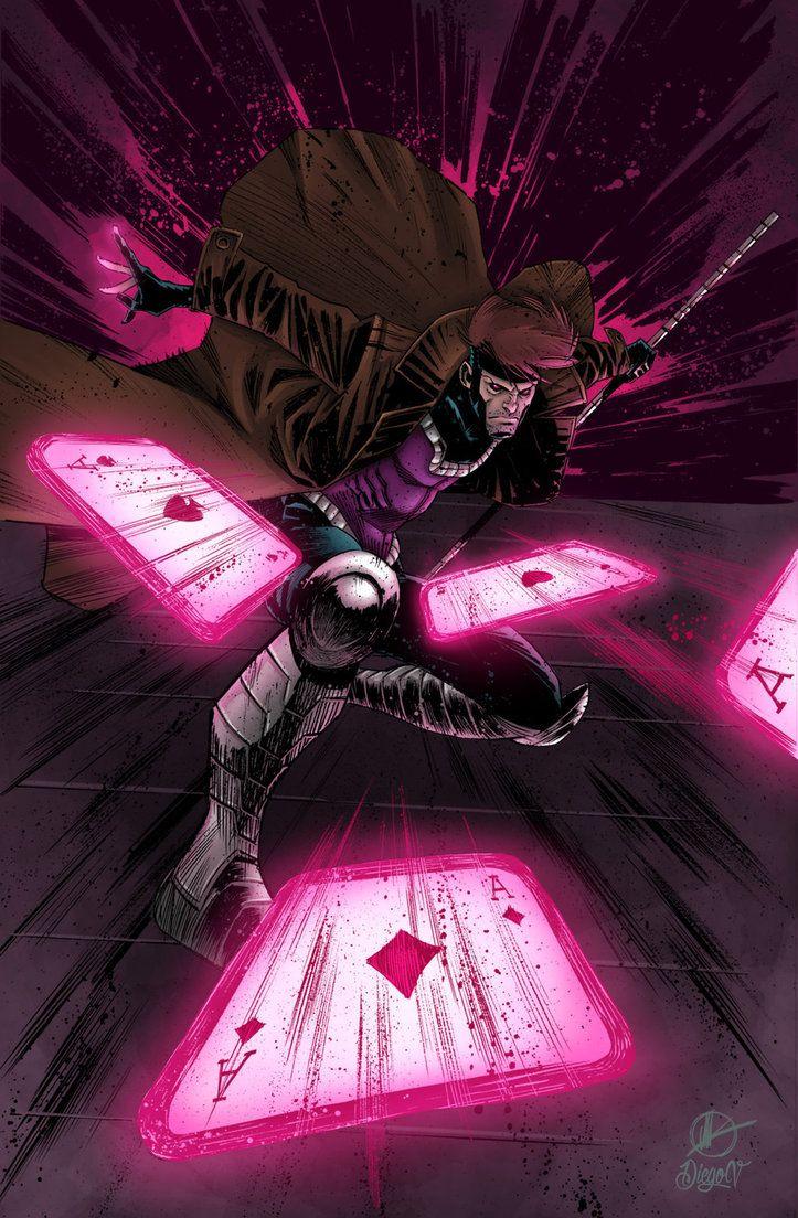 Gambit Cards Wallpapers DeviantArt Wallpaper Cave