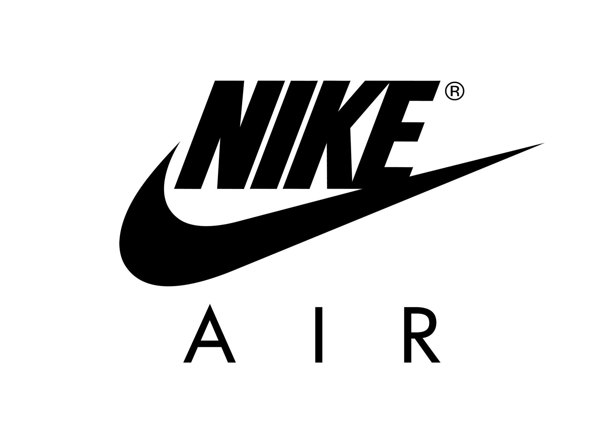 White Nike Logo Wallpaper