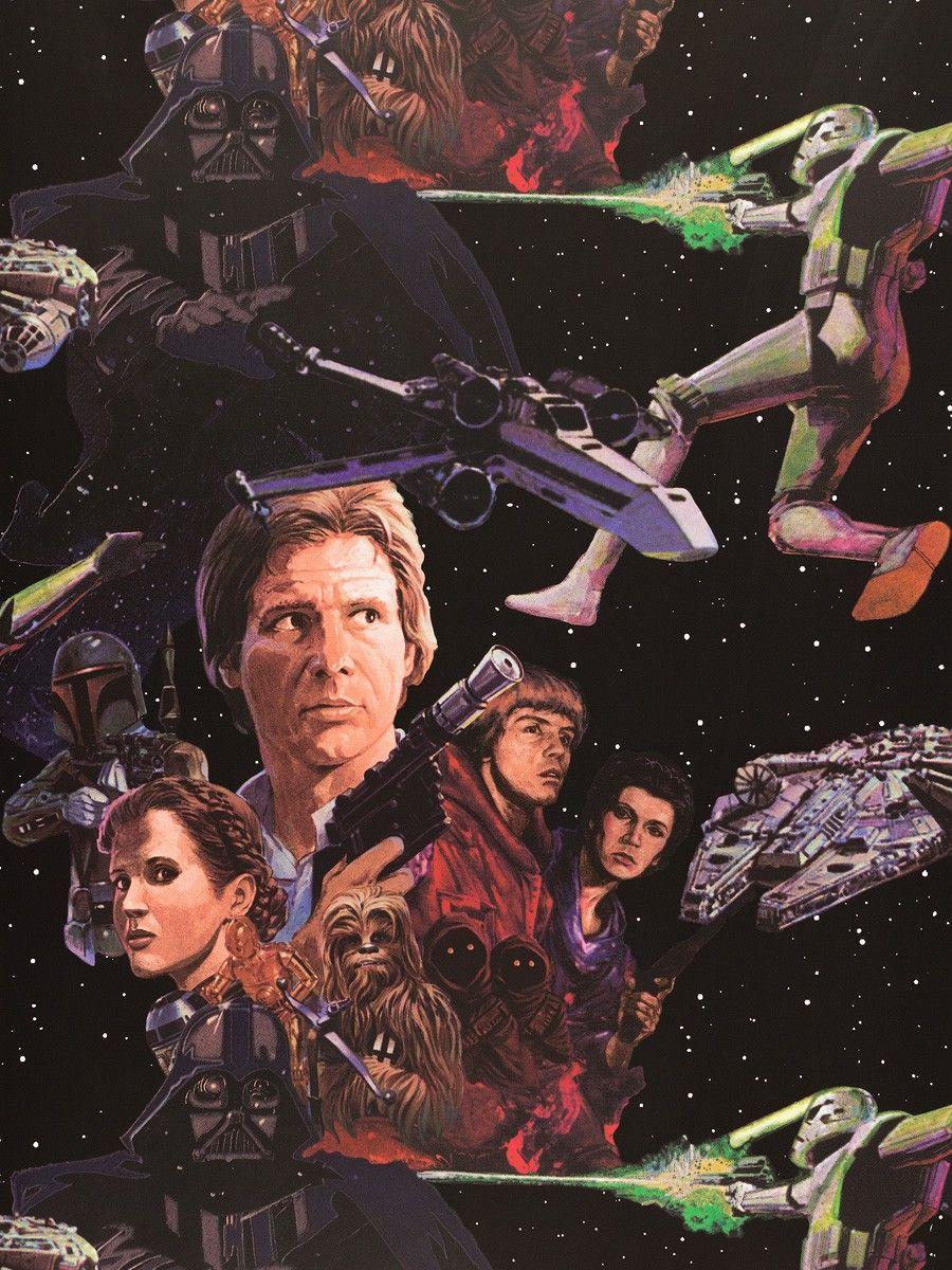 Star Wars Retro Wallpapers Wallpaper Cave
