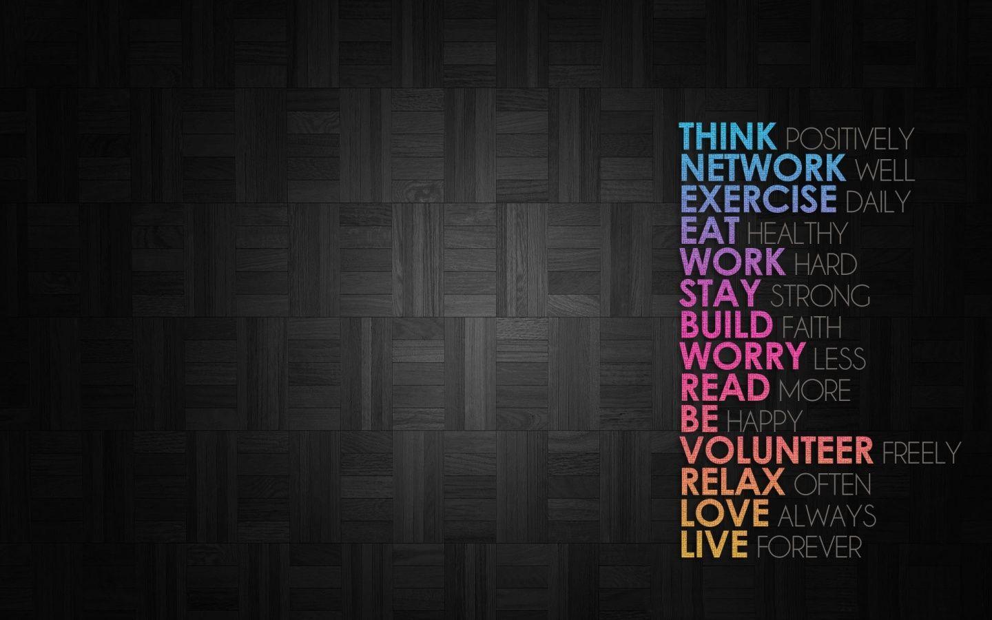 Be Positive Wallpapers Wallpaper Cave
