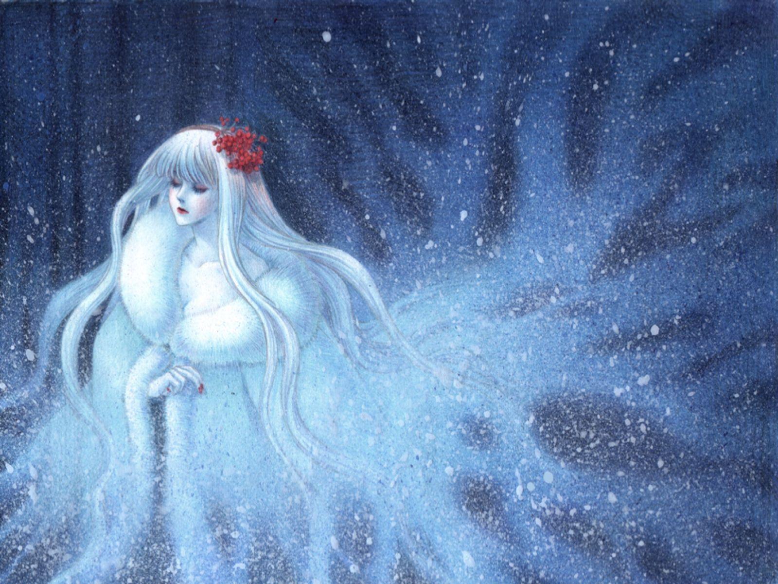 Anime Ice Queen Wallpaper