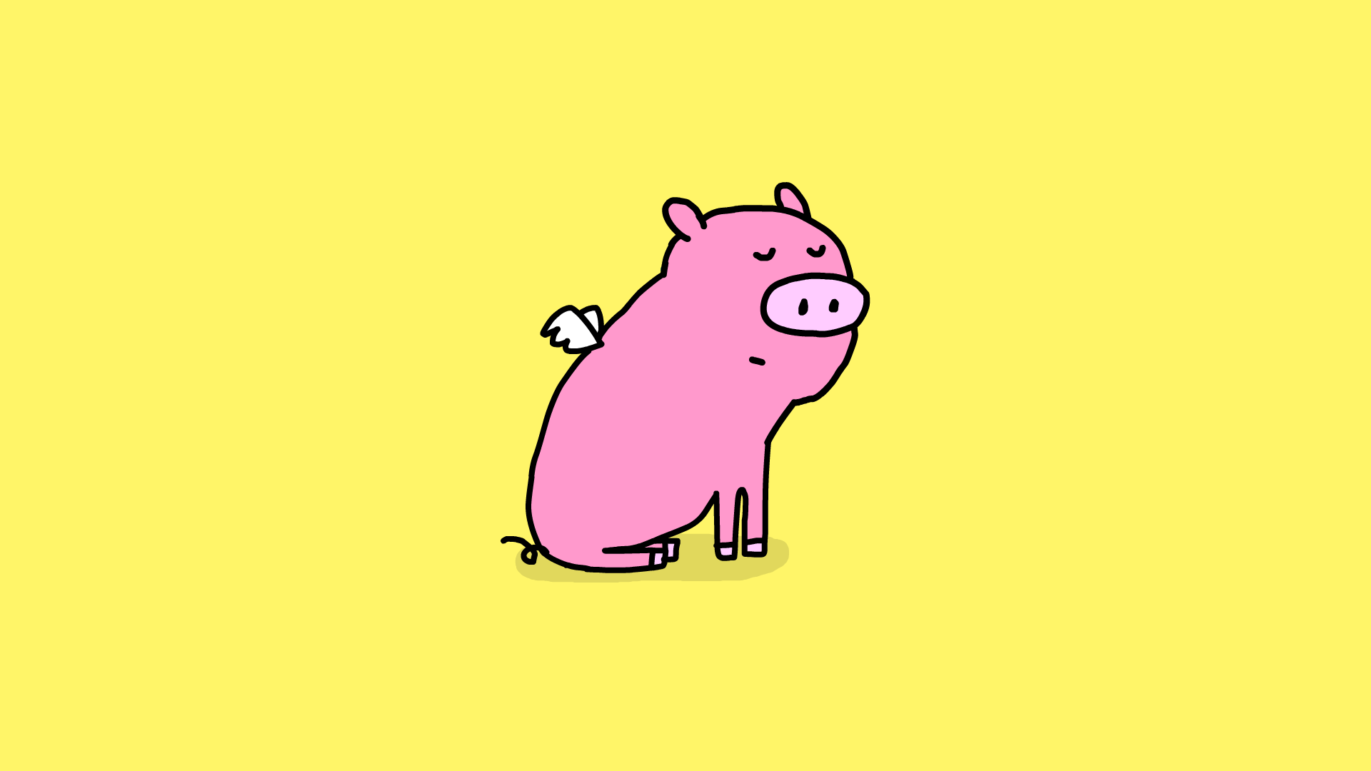 Cartoon Pig Gif Wallpapers Wallpaper Cave