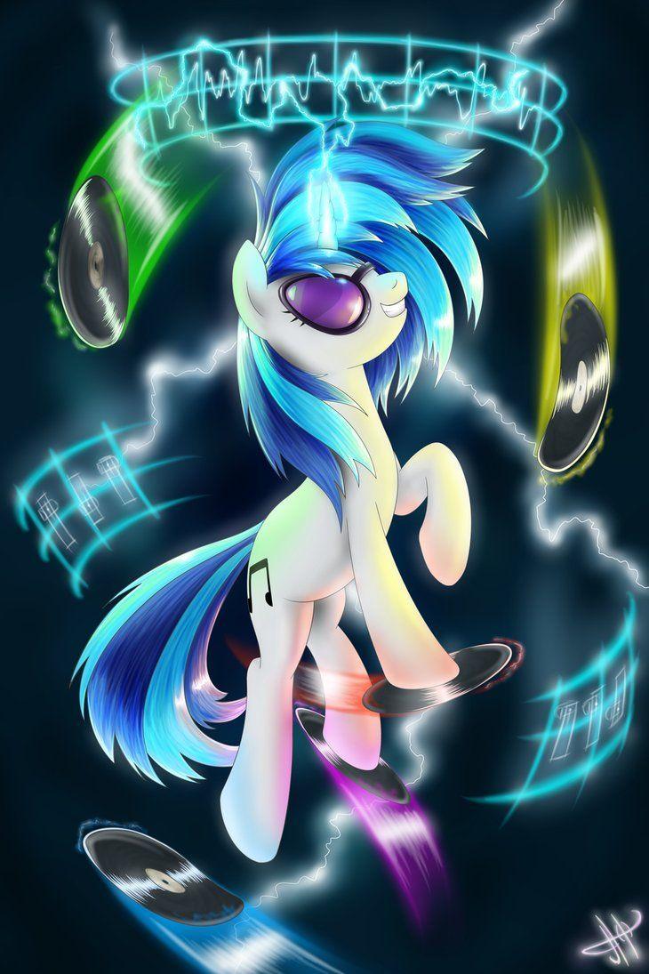 My Little Pony Vinyl Scratch Iphone Wallpapers Wallpaper Cave