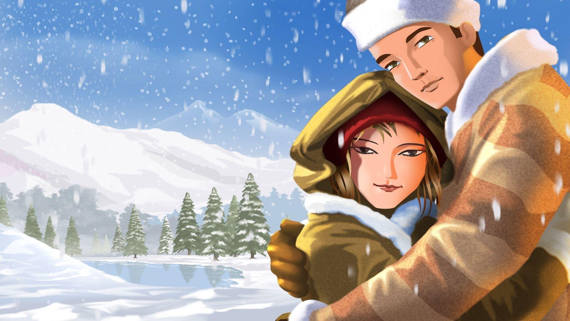 Cartoons Love Romantic Wallpapers Wallpaper Cave