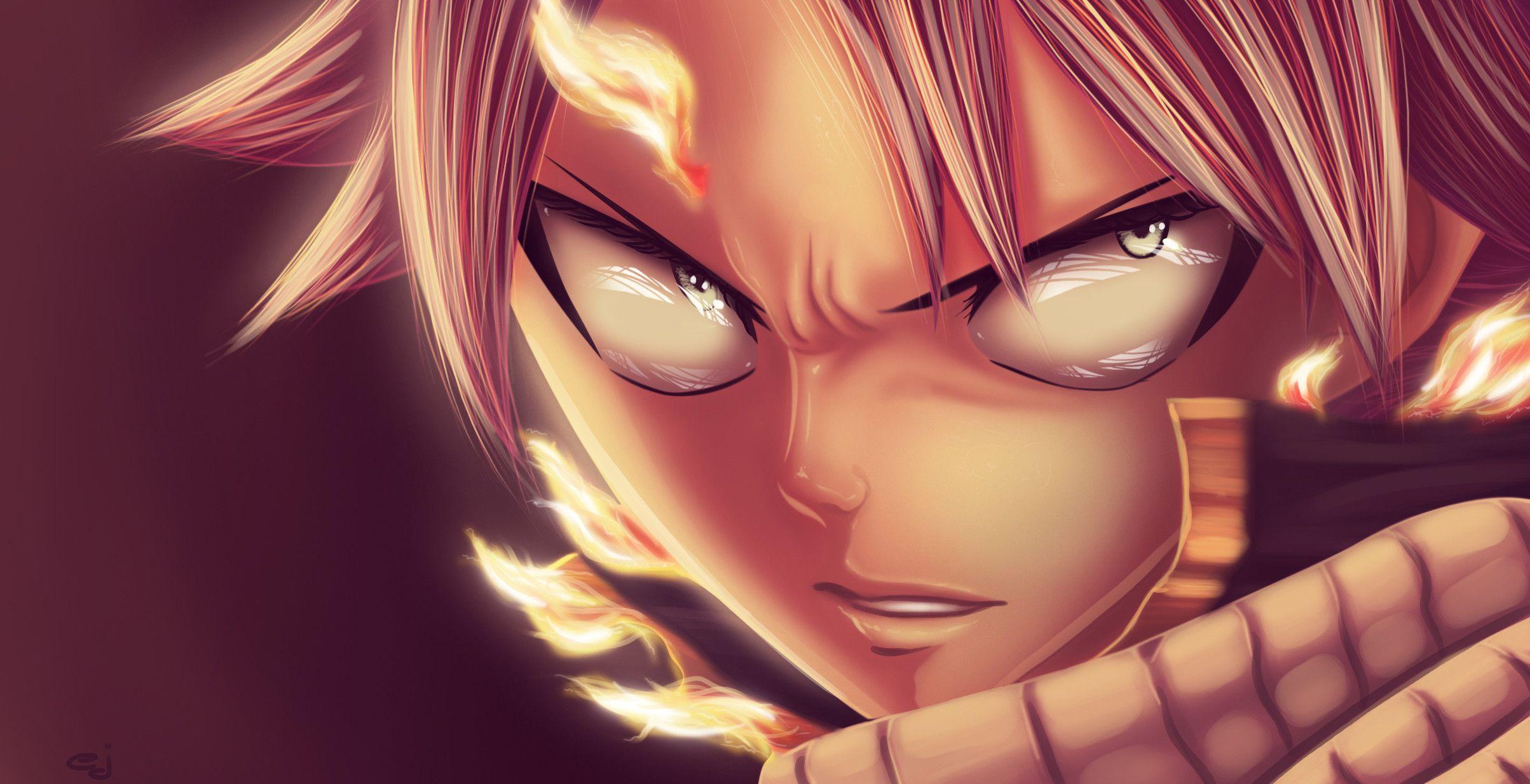 Natsu Dragneel Fairy Tail Wallpapers Wallpaper Cave
