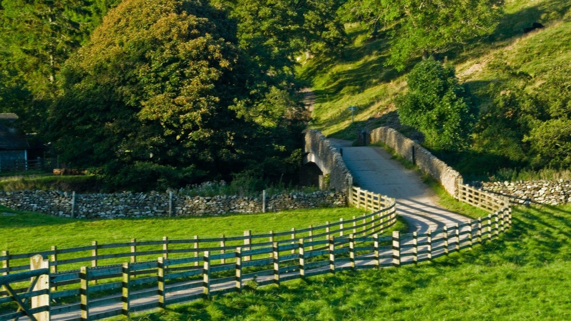 Village Road Wallpapers Wallpaper Cave