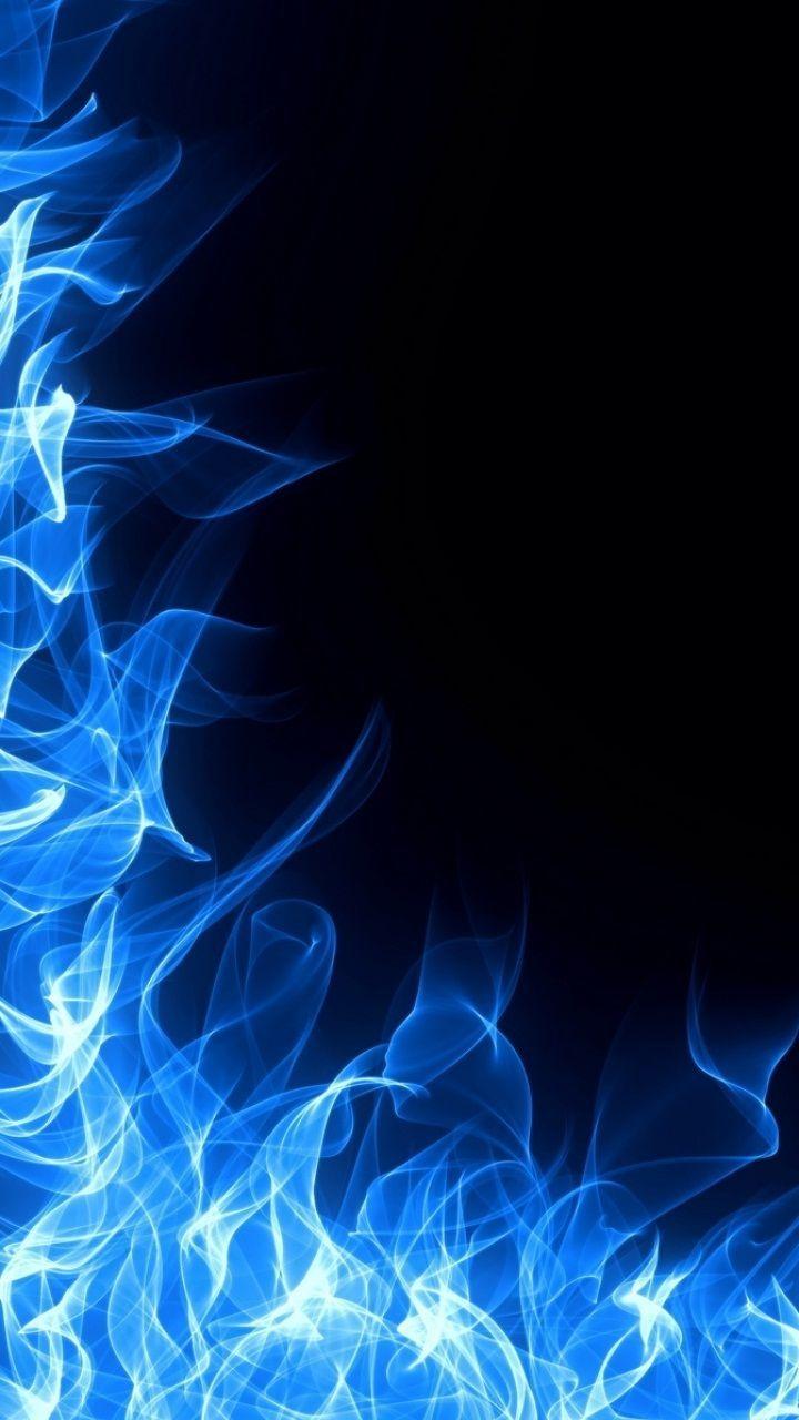 Blue Fire Logo Wallpapers Wallpaper Cave
