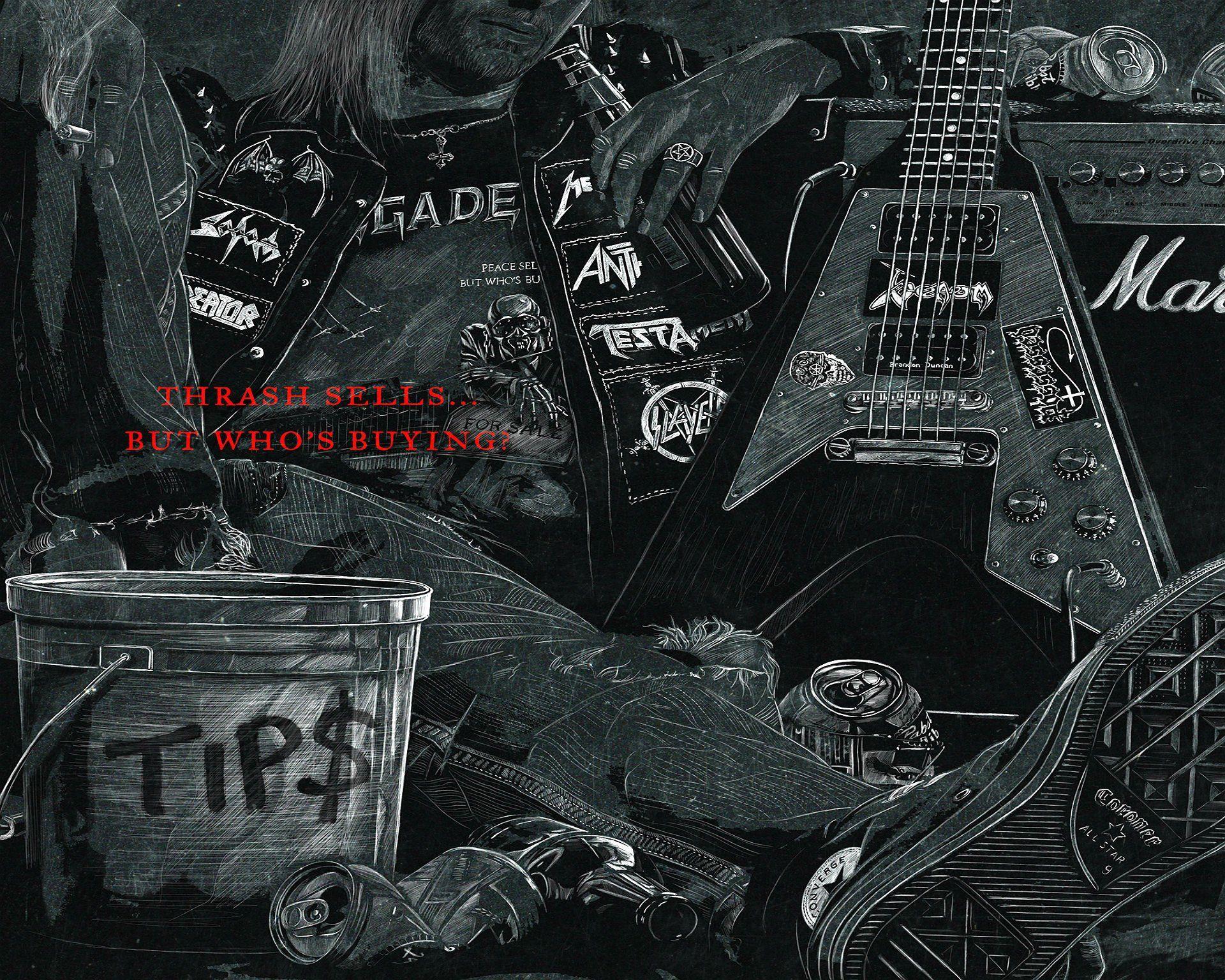 Thrash Metal Wallpapers HD Wallpaper Cave