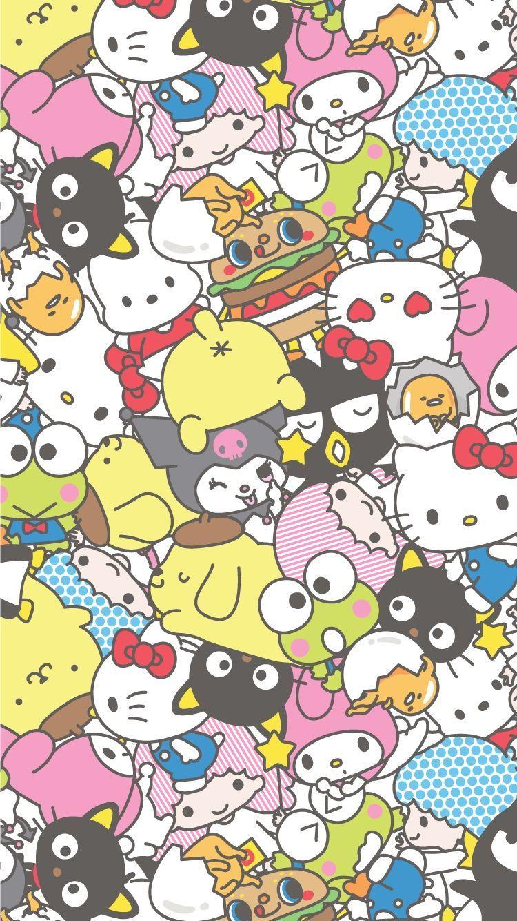 Hello Kitty Characters Wallpapers Wallpaper Cave