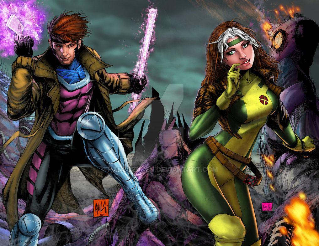 Gambit And Rogue Wallpapers Wallpaper Cave