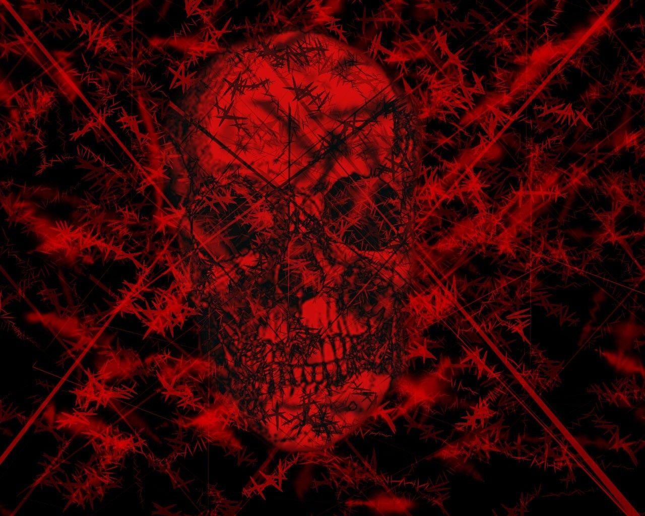 Wallpapers Skull Red HD Wallpaper Cave