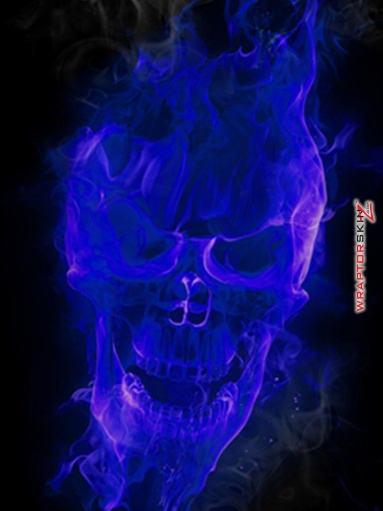 Blue Skulls Wallpapers Wallpaper Cave