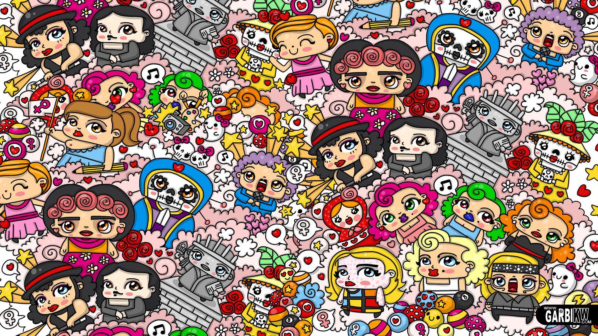 Cute Doodle Wallpapers HD Wallpaper Cave