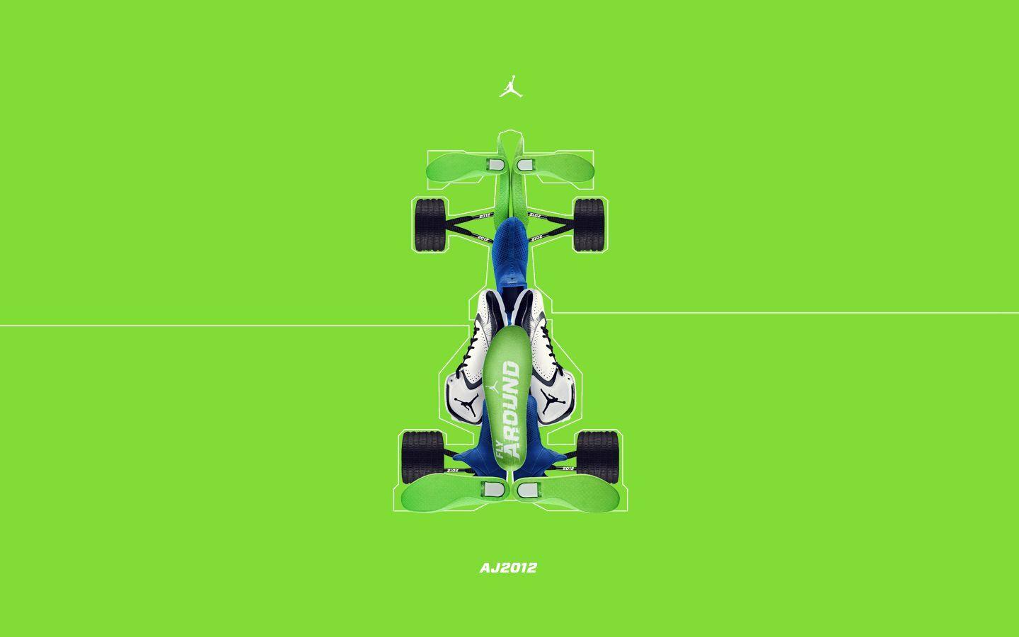 Green Air Jordan Wallpapers Wallpaper Cave