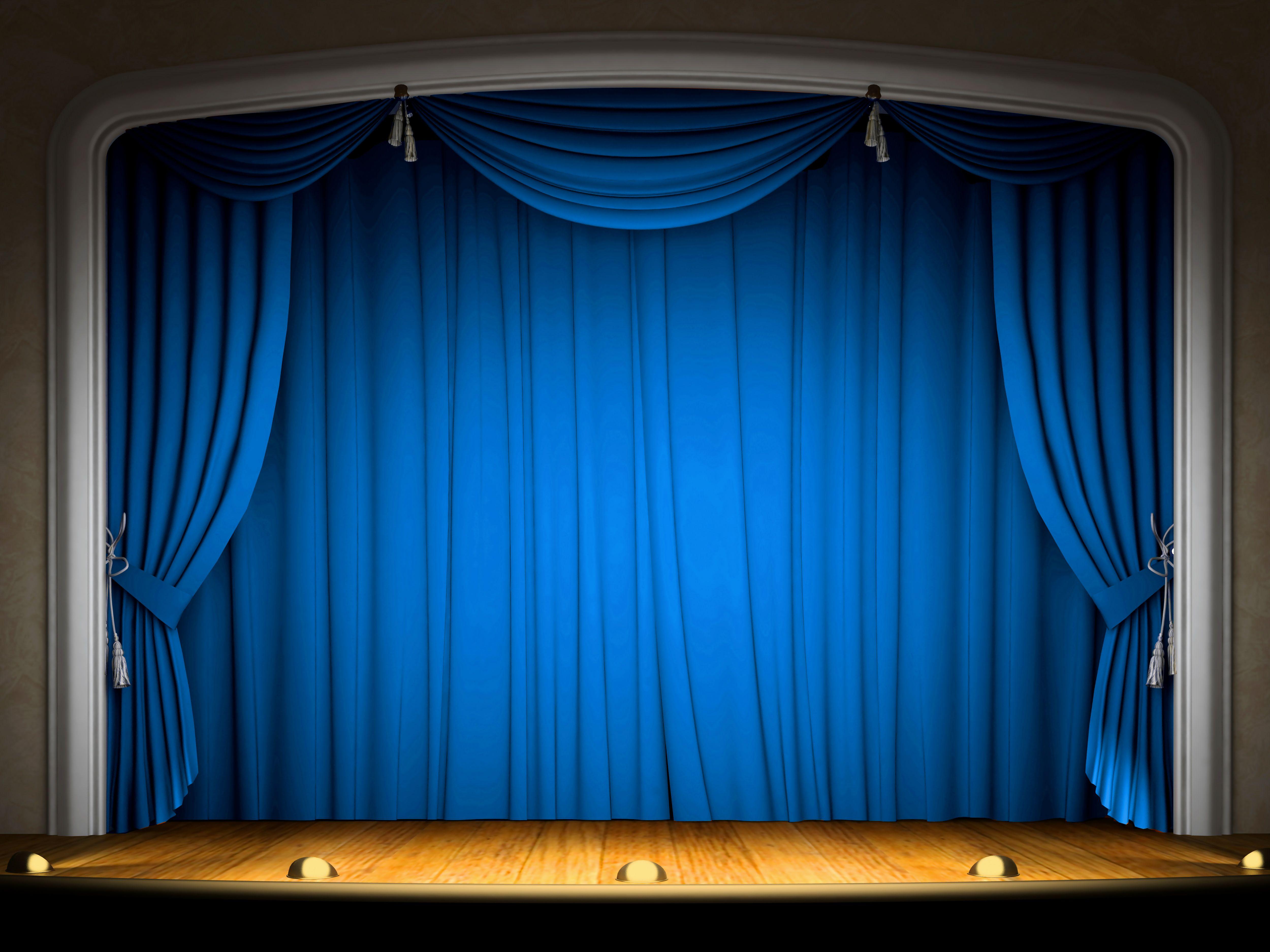 Stage Curtains Desktop Wallpapers Wallpaper Cave