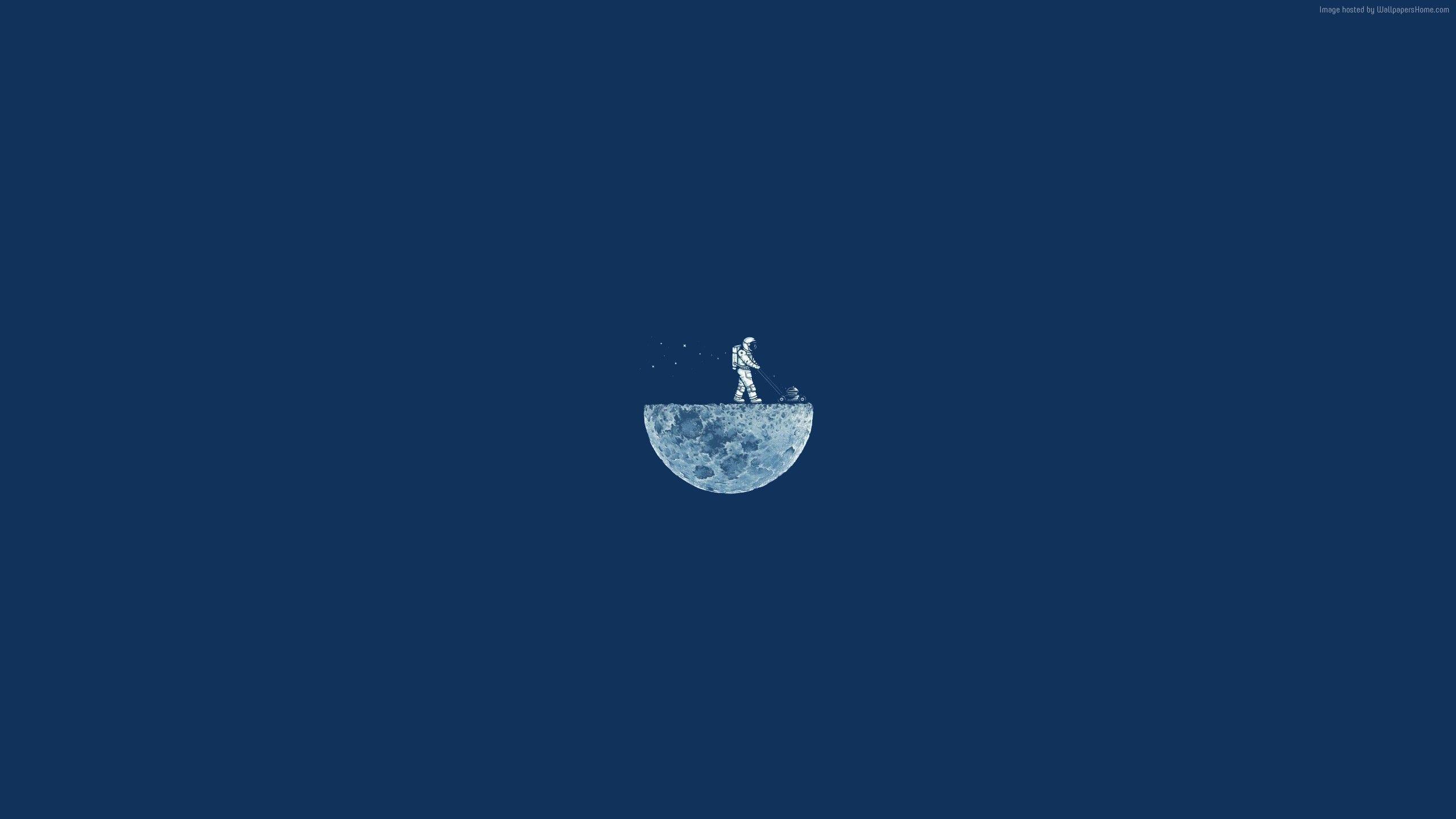 4k Minimalist Blue Wallpapers Wallpaper Cave
