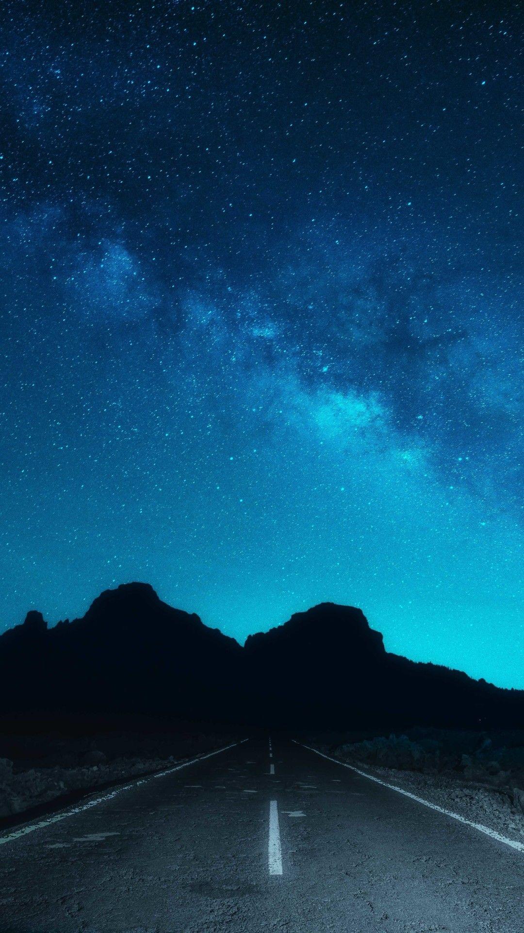 Night Sky Mobile Wallpapers Wallpaper Cave