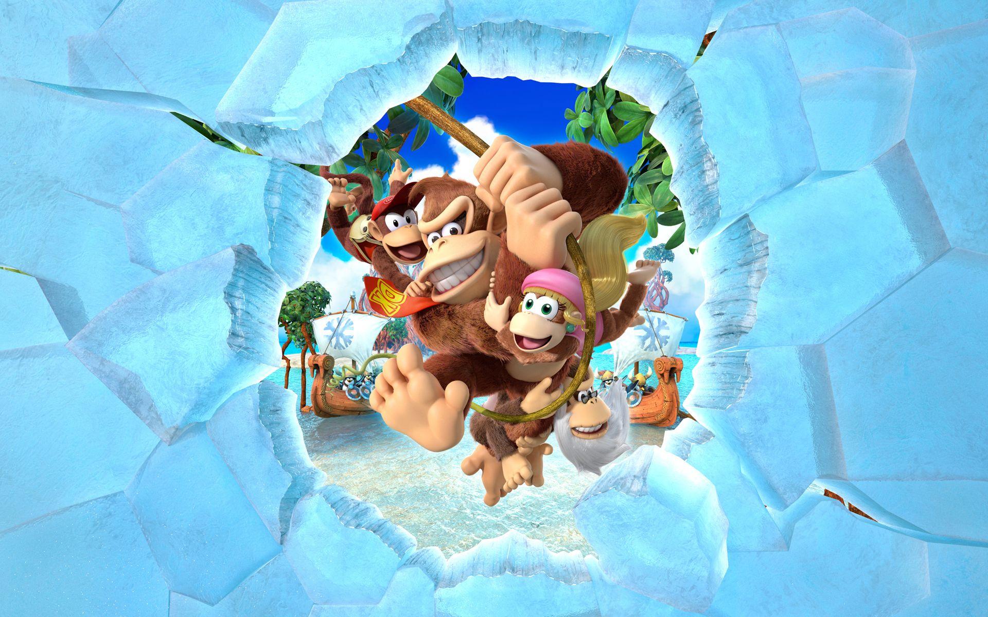 Donkey Kong Country Tropical Freeze Wallpapers Wallpaper Cave