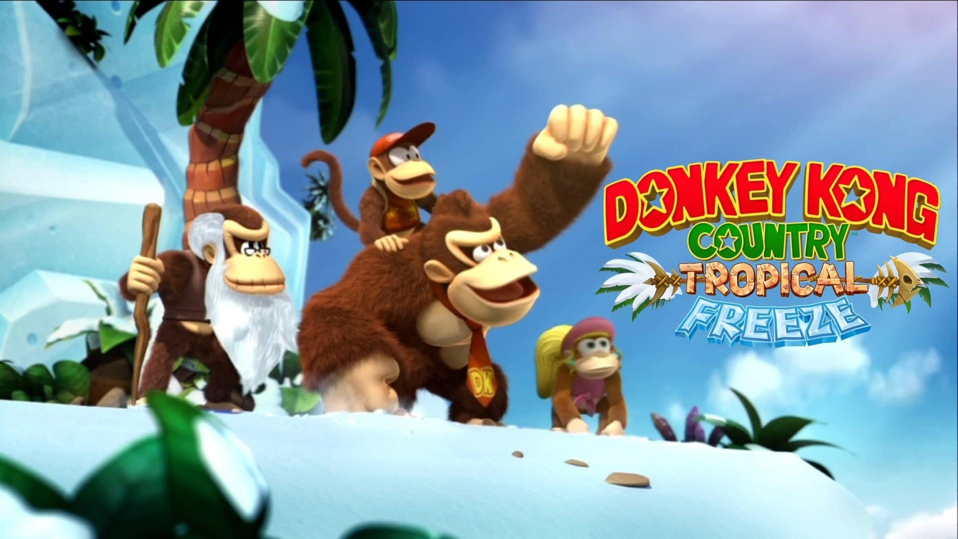 Donkey Kong Country Tropical Freeze Wallpapers Wallpaper Cave