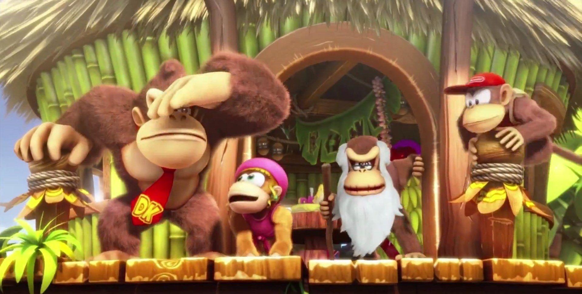 Donkey Kong Country Tropical Freeze Wallpapers Wallpaper Cave
