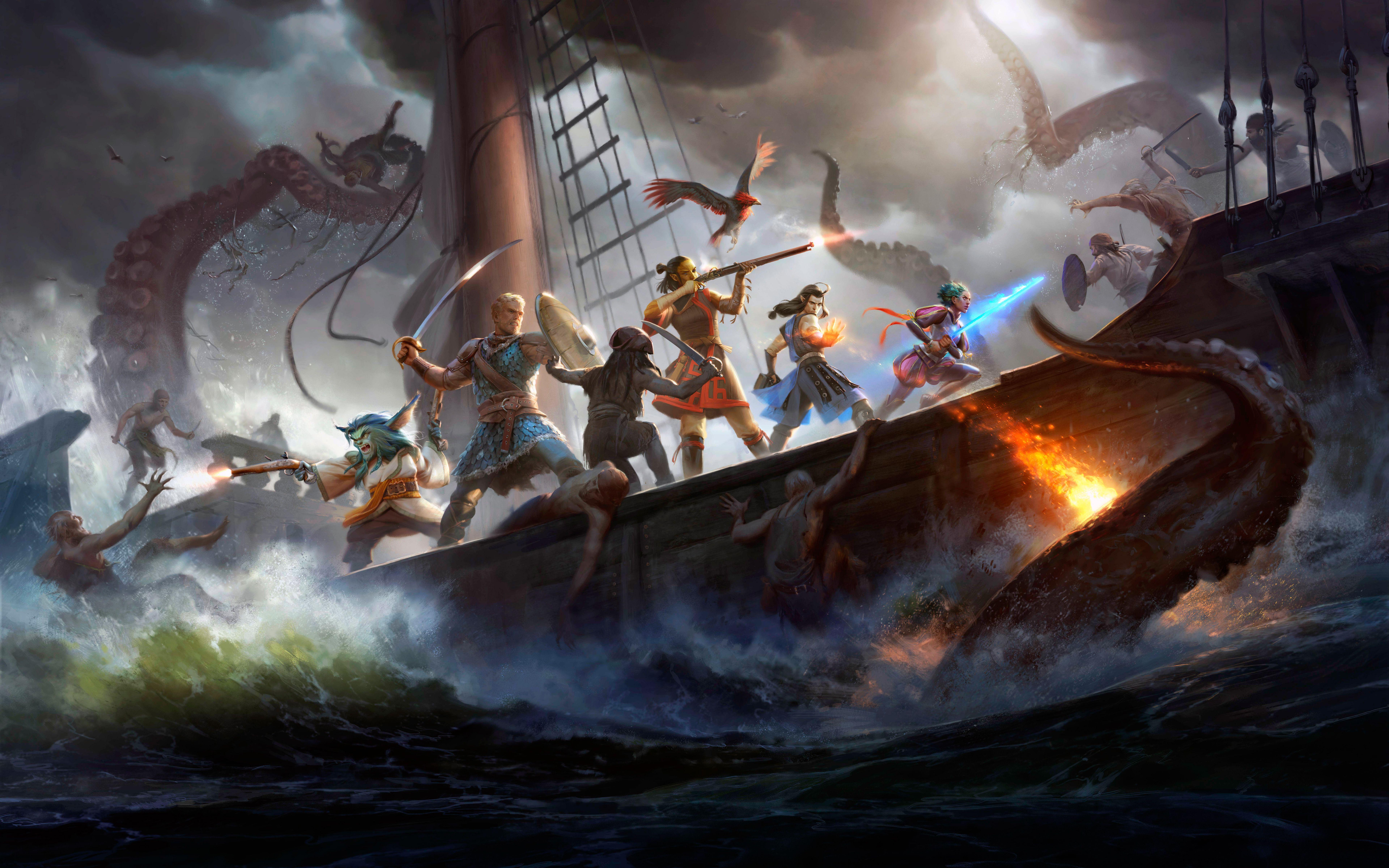 Pillars Of Eternity II Deadfire Wallpapers Wallpaper Cave